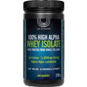 100% High Alpha Whey Isolate (Unflavoured) - 230g - Ultimate