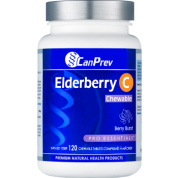 Elderberry C Chewable (Berry Burst) - 120 Chew Tabs 