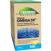 Clinical Omega 3x Fish Oil - 120 Gelcaps