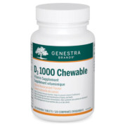 D3 1000 Chewable (Natural Blackcurrant) - 120 Chew Tabs
