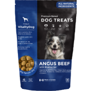 Premium Baked Dog Treats (Angus Beef With Blueberries) - 400g