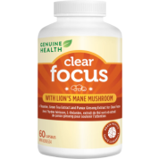 Clear Focus With Lion's Mane Mushroom - 60 Caps