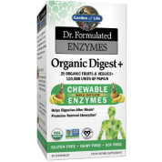 Dr. Formulated Enzymes Organic Digest+ - 90 Chew Tabs