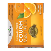 Cough Lozenges (Sugar Free-Orange) - 18 Lozenges