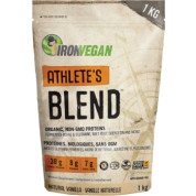 Iron Vegan Athlete's Blend Protein (Natural Vanilla) - 1kg