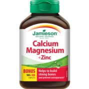 Calcium Magnesium + Zinc - 100 + 100 Caps BONUS