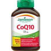 CoQ10 120mg - 30 + 30 Softgels BONUS