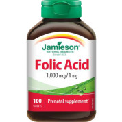 Folic Acid 1mg - 100 Tabs