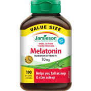 Melatonin 10mg Dual Action Timed Release - 100 Caps