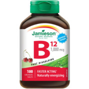 Vitamin B-12 Methylcobalamin (Cherry) 1,000mcg - 100 Tabs