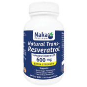 Natural Trans-Resveratrol Japenese Knotweed 600mg - 30 V-Caps