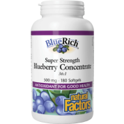 BlueRich Super Strength 500mg - 180 Softgels