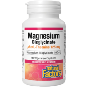 Magnesium Bisglycinate 100mg Plus L-Theanine 125mg - 90 V-Caps