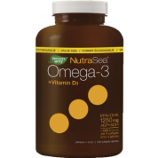 Nutra Sea Omega-3 + Vitamin D3 (Lemon) - 240 Softgels
