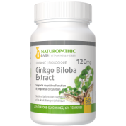 Ginkgo Biloba Double Strength (Organic) 120mg - 60 Caps