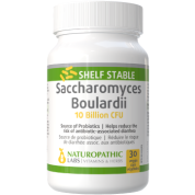Saccharomyces Boulardii 10 Billion CFU (Heat Stable) - 30 V-Caps
