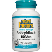Acidophilus & Bifidus Double Strength - 90 Caps