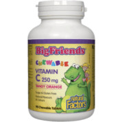Big Friends Chewable C 250mg (Tangy Orange) - 90 Chew Tabs