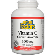 Vitamin C (Calcium Ascorbate) 1,000mg - 180 Caps