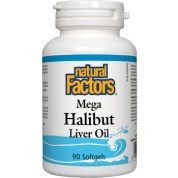 Mega Halibut Liver Oil - 90 Softgels
