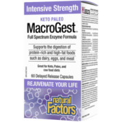 Keto Paleo Macrogest Intensive Strength - 60 Caps