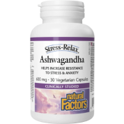 Stress-Relax Ashwagandha 600mg - 30 V-Caps