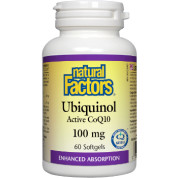 Ubiquinol Qh Active CoQ10 100mg - 60 Softgels