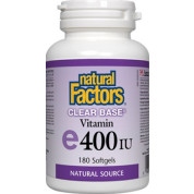 Vitamin E Clear Base 400iu - 180 Softgels