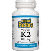 Vitamin K2 100mcg (Mk-7) - 120 V-Caps