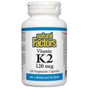 Vitamin K2 120mcg (Mk-7) - 120 V-Caps