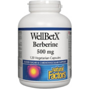WellBetX Berberine 500mg - 120 V-Caps