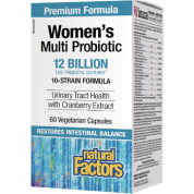Women's Multi Probiotic With Cranberry Extract - 60 V-Caps