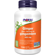 Ginger Root  550mg - 100 V-Caps