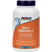 Ultra Omega 250 DHA 500 EPA - 180 Softgels