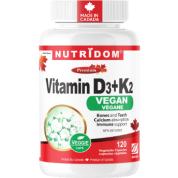 Vitamin D3 + K2 (Vegan) - 120 V-Caps