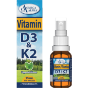 Vitamin D3 & K2 Spray (Peppermint) - 15ml