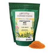 Chili Cayenne Mild (Organic Powder) - 454g
