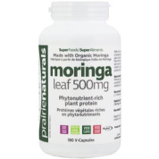 Organic Moringa Leaf 500mg - 180 V-Caps