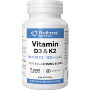 Vitamin D3 & K2 - 240 Softgels