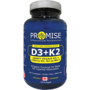 D3 + K2 - 120 Softgels
