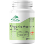 Acerola Organic Vitamin C - 60 V-Caps