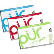 Pur Gum (Mixed Flavour Aspartame Free) Trio - 3 x 9 Pieces
