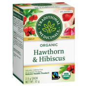 Organic Hawthorn With Hibiscus - 16 Tea Bags