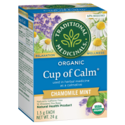 Organic Cup Of Calm Tea (Chamomile Mint) - 16 Tea Bags