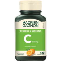 Vitamin C 500mg (Orange) - 120 Chew Tabs
