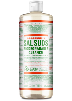 Dr. Bronner's SAL SUDS BIODEGRADABLE CLEANER 32OZ at NationalNutrition