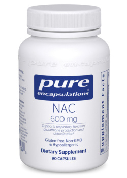 Buy Pure Encapsulations NAC (N-ACETYL-L-CYSTEINE) 600MG – 90 VCAPS