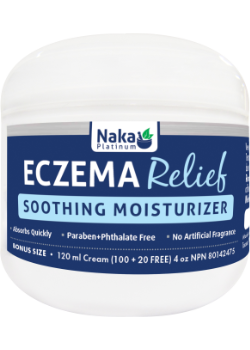 Naka Platinum Eczema Relief Cream - 120ml at National Nutrition