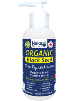 Buy Naka Platinum Organic Black Seed Skin Repair Cream - 120ml