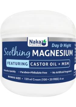 Buy Naka Platinum Soothing Magnesium Cream - 120ml at